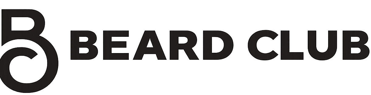 Logo with stylized letters B and C followed by the text 'BEARD CLUB'.